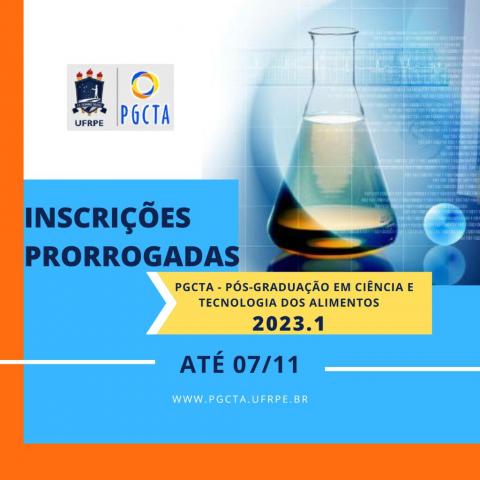 Inscrições prorrogadas para Seleção do Mestrado 